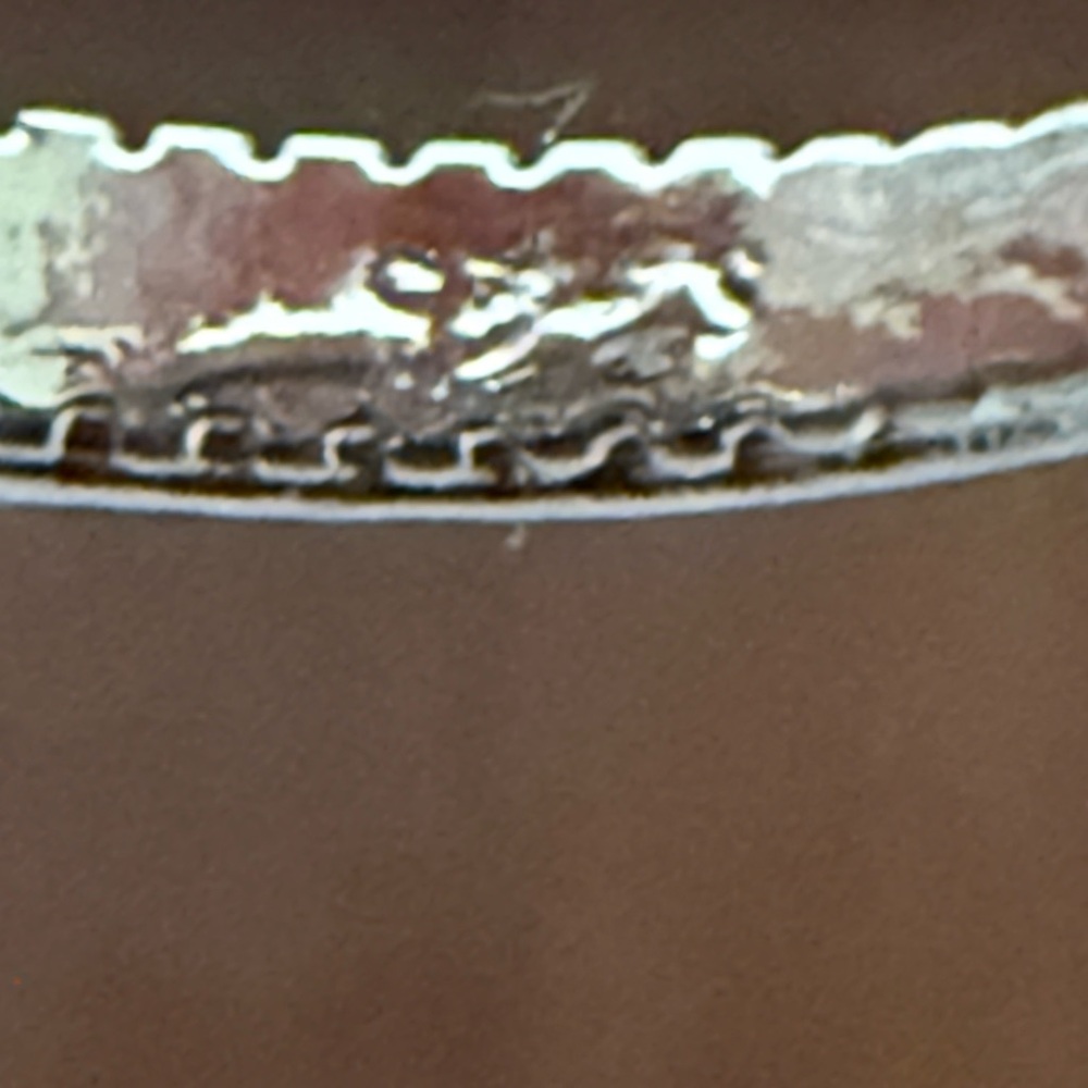 Elegant Silver Moissanite Ring 925 sterling silver plated - Picture 9 of 9